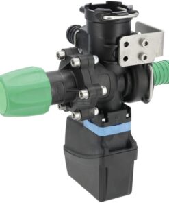 Válvula de control principal eléctrica con válvula de presión máxima ajustable y acoplamiento de horquilla T5 150 l/m 20 bar