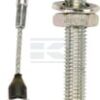 Cable Bowden completo para palanca de acelerador CNH