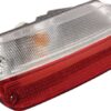 Piloto trasero, 12 V 21 W, transparente/rojo