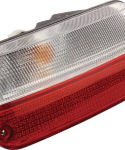 Piloto trasero, 12 V 21 W, transparente/rojo
