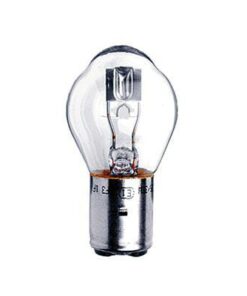 Bombilla Convencional ogive S1 12V 25W/25W BA20d blanco Hella