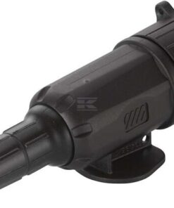 Enchufe de remolque de 13 polos, plástico, 12 V, tipo largo, terminales de rosca