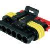 Caja para enchufe 6 polos Hembra