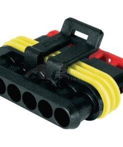 Caja para enchufe 6 polos Hembra