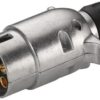 Conector macho 7 polos terminal plano