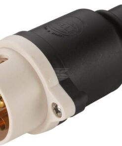 Conector macho 7 polos contacto atornillado