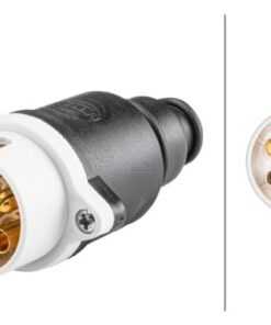 Conector macho 7 polos contacto atornillado