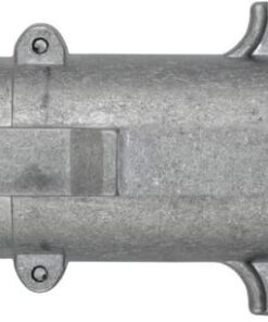 Conector macho 7 polos DIN/ISO 1185 terminal plano metálico