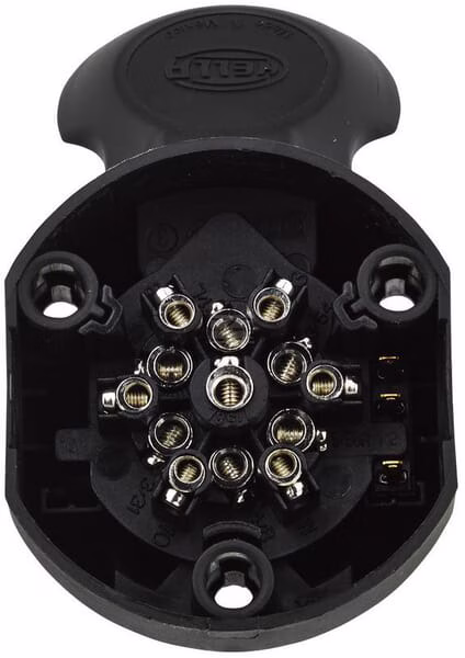 Base de enchufe WEST 7-13 polos 4 Base de enchufe WEST 7-13 polos