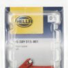 Fusible Torpedo 16A Longitud 25mm rojo paquete 5 unidades Hella
