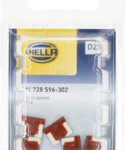 Fusible de hoja Mini perfil bajo 7,5A Longitud 8,4mm marrón paquete 5 unidades Hella
