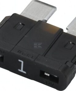 Fusible tipo enchufe estándar 32V 1A Longitud 18,6mm negro paquete 50 unidades Hella