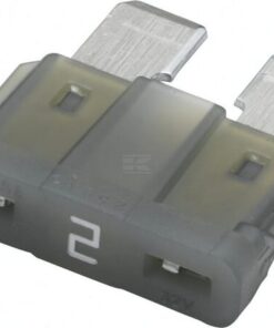 Fusible tipo enchufe estándar 32V 2A Longitud 18,6mm gris paquete 50 unidades Hella