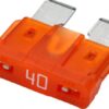 Fusible tipo enchufe estándar 32V 40A Longitud 18,6mm naranja paquete 50 unidades Hella 10 Fusible tipo enchufe estándar 32V 40A Longitud 18,6mm naranja paquete 50 unidades Hella