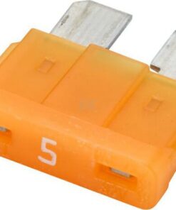 Fusible tipo enchufe estándar 12V 5A, longitud 18,8 mm, beige, paquete 10 unidades, Hella