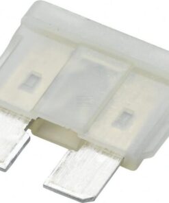 Fusible tipo enchufe estándar 12V 25A, longitud 18,8 mm, blanco, paquete 10 unidades, Hella