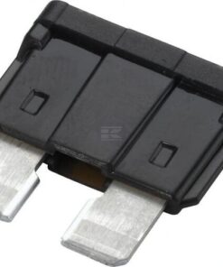 Fusible tipo enchufe estándar 32V 1A, longitud 18,8 mm, negro, paquete 5 unidades, Hella