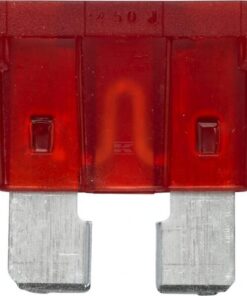 Fusible tipo enchufe estándar 32V 10A Longitud 18,6mm rojo paquete 50 unidades Hella