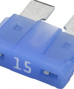 Fusible tipo enchufe estándar 32V 15A Longitud 18,6mm azul paquete 50 unidades Hella