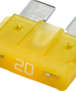 Fusible tipo enchufe estándar 32V 20A Longitud 18,6mm amarillo paquete 50 unidades Hella