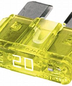 Fusible tipo enchufe estándar 32V 20A Longitud 18,6mm amarillo paquete 50 unidades Hella
