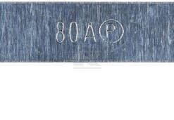 Fusible Lámina 80A, longitud 41 mm, paquete 100 unidades, Hella