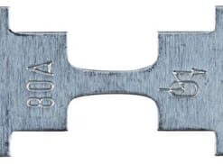 Fusible Lámina 80A, longitud 42 mm, paquete 10 unidades, Hella
