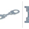 Fusible Lámina 110A, longitud 42 mm, paquete 10 unidades, Hella 15 Fusible Lámina 110A, longitud 42 mm, paquete 10 unidades, Hella