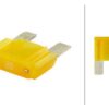 Fusible tipo Maxi 20A, longitud 34,1 mm, , amarillo, paquete 10 unidades, Hella