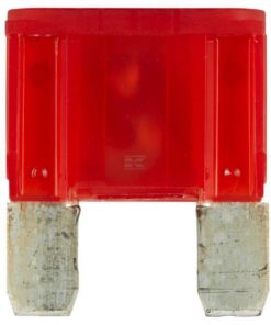 Fusible tipo Maxi 50A Longitud 34,1mm rojo paquete 10 unidades Hella
