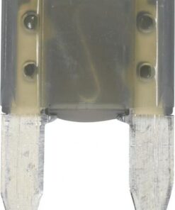 Fusible tipo enchufe Mini 2A, longitud 10,9 mm, gris, paquete 50 unidades, Hella