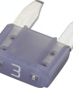 Fusible tipo enchufe Mini 3A Longitud 10,9mm lila paquete 50 unidades Hella