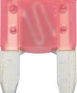 Fusible tipo enchufe Mini 4A, longitud 10,9 mm, rosa, paquete 50 unidades, Hella