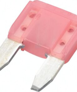 Fusible tipo enchufe Mini 4A, longitud 10,9 mm, rosa, paquete 50 unidades, Hella
