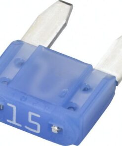 Fusible tipo enchufe Mini 15A Longitud 10,9mm azul paquete 50 unidades Hella