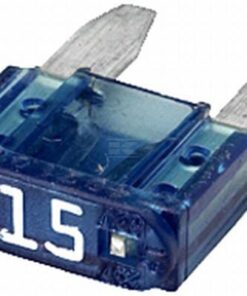Fusible tipo enchufe Mini 15A Longitud 10,9mm azul paquete 50 unidades Hella