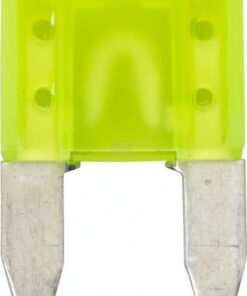 Fusible tipo enchufe Mini 20A Longitud 10,9mm amarillo paquete 50 unidades Hella