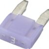 Fusible tipo enchufe Mini 32V 3A, longitud 16,3 mm, lila, paquete 10 unidades, Hella