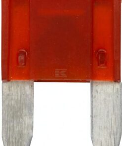Fusible tipo enchufe Mini 32V 10A Longitud 16,3mm rojo paquete 10 unidades Hella