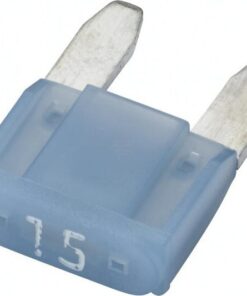 Fusible tipo enchufe Mini 32V 15A Longitud 16,3mm azul paquete 10 unidades Hella
