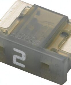Fusible tipo enchufe Mini 2A Longitud 8,4mm gris paquete 5 unidades Hella