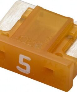 Fusible de hoja Mini perfil bajo 5A, longitud 8,4 mm, naranja, paquete 5 unidades, Hella