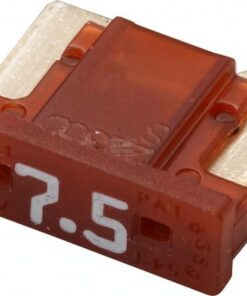 Fusible de hoja Mini perfil bajo 7,5A Longitud 8,4mm marrón paquete 5 unidades Hella