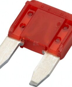 Fusible tipo enchufe Mini 10A Longitud 19mm rojo Hella