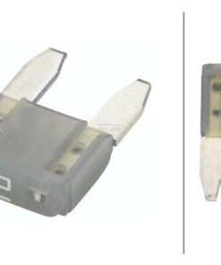 Fusible tipo enchufe Mini 2A Longitud 19mm gris Hella