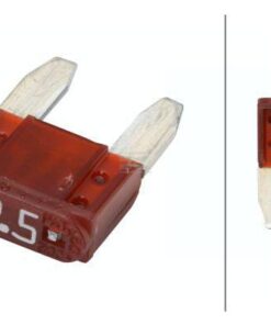 Fusible tipo enchufe Mini 7,5A Longitud 19mm marrón Hella