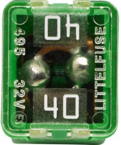 Fusible Pal 40A Longitud 23,1mm verde Hella