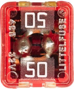 Fusible Pal 50A Longitud 23,1mm rojo Hella