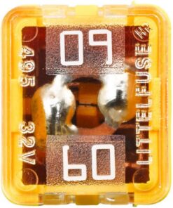 Fusible Pal 60A Longitud 23,1mm amarillo Hella