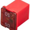Fusible Pal 50A, longitud 12 mm, rojo Hella